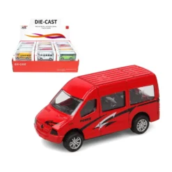 10x5 Cm Metal 4 Assorted Car
