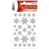Bandai Sticker Decor Stars. Silver/Reflecting