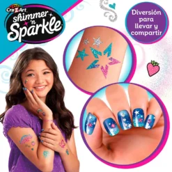 Shimmer ´N Sparkle Girls Tattoo & Nail Center 9 Shimmer ´N Sparkle Girls Tattoo & Nail Center -Toys Shop color baby shimmer n sparkle girls tattoo nail center 2