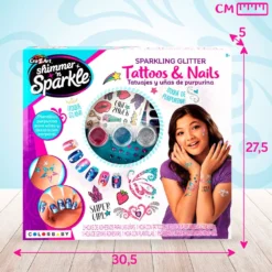 Shimmer ´N Sparkle Girls Tattoo & Nail Center 13 Shimmer ´N Sparkle Girls Tattoo & Nail Center -Toys Shop color baby shimmer n sparkle girls tattoo nail center 6