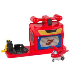 Super Wings Jett´s Runway Toy Airplane Hangar