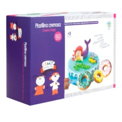 Plasticine Set Creamy 5 Models In 1