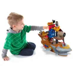 Fisher Price Shark Bite Pirate Ship -Toys Shop fisher price shark bite pirate ship 7
