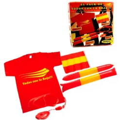 Genérico Fancha Spain Pack T -Shirt Banderín