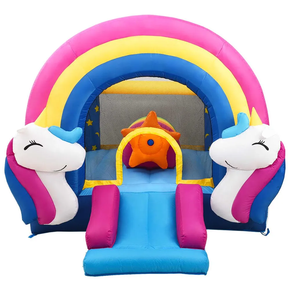 Happy Hop Slide PVC Bouncy Castle 335x265x215 Cm 2 Happy Hop Slide PVC Bouncy Castle 335x265x215 Cm - Image 2