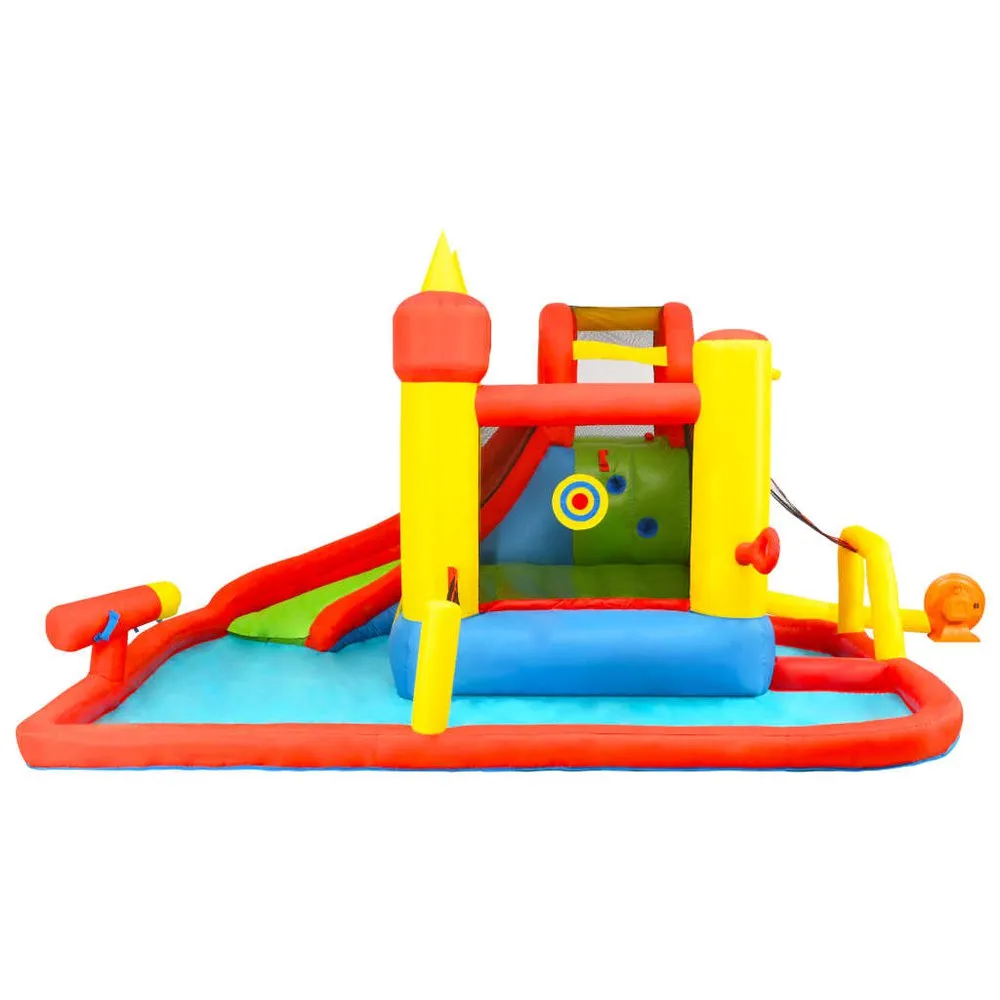 Happy Hop Slide&Splash Pool PVC Bouncy Castle 410x385x220 Cm 5 Happy Hop Slide&Splash Pool PVC Bouncy Castle 410x385x220 Cm - Image 5
