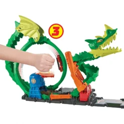 Hot Wheels Dragon Drive Firefight Playset And Car 11 Hot Wheels Dragon Drive Firefight Playset And Car -Toys Shop hot wheels dragon drive firefight playset and car 3