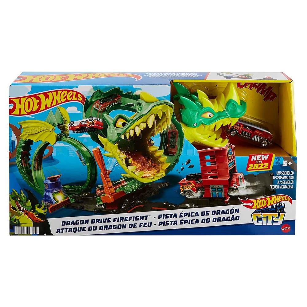 Hot Wheels Dragon Drive Firefight Playset And Car 6 Hot Wheels Dragon Drive Firefight Playset And Car - Image 6