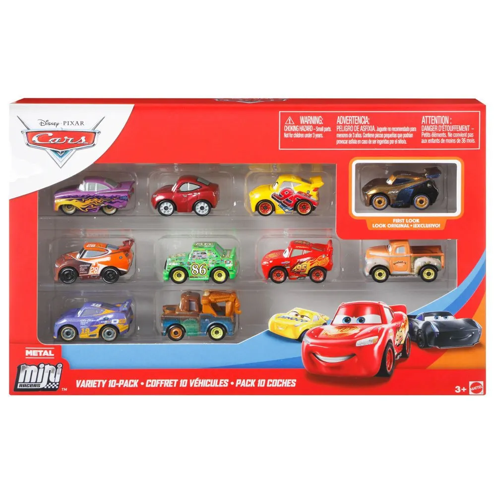 Hot Wheels Mini Racers 10 Assorted Car Pack 1 Hot Wheels Mini Racers 10 Assorted Car Pack