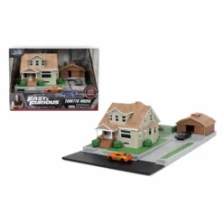 JADA Fast & Furious House/Garaje Toretto With 2 Nano Vehicles -Toys Shop jada fast furious house garaje toretto with 2 nano vehicles 10
