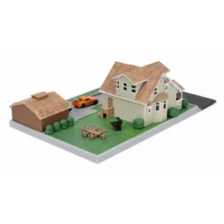 JADA Fast & Furious House/Garaje Toretto With 2 Nano Vehicles -Toys Shop jada fast furious house garaje toretto with 2 nano vehicles 4