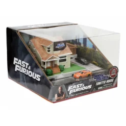 JADA Fast & Furious House/Garaje Toretto With 2 Nano Vehicles -Toys Shop jada fast furious house garaje toretto with 2 nano vehicles 9