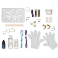 Janod 14 Resin Galactic Jewels To Create -Toys Shop janod 14 resin galactic jewels to create 2