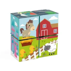 Janod 4 Bath Cubes -Toys Shop janod 4 bath cubes 5