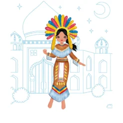 Janod Fashion Dress Up Around The World -Toys Shop janod fashion dress up around the world 5