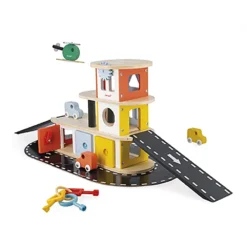 Janod Garage 19 Janod Garage -Toys Shop janod garage 4