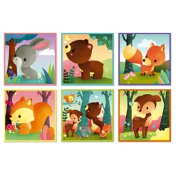 Janod Kubkid 9 Blocks Forest Animals -Toys Shop janod kubkid 9 blocks forest animals 5
