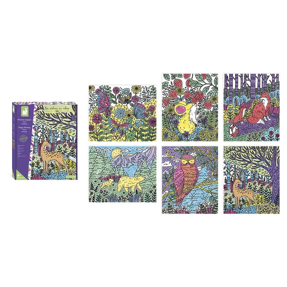 Janod Magic Forest Painting 2 Janod Magic Forest Painting - Image 2