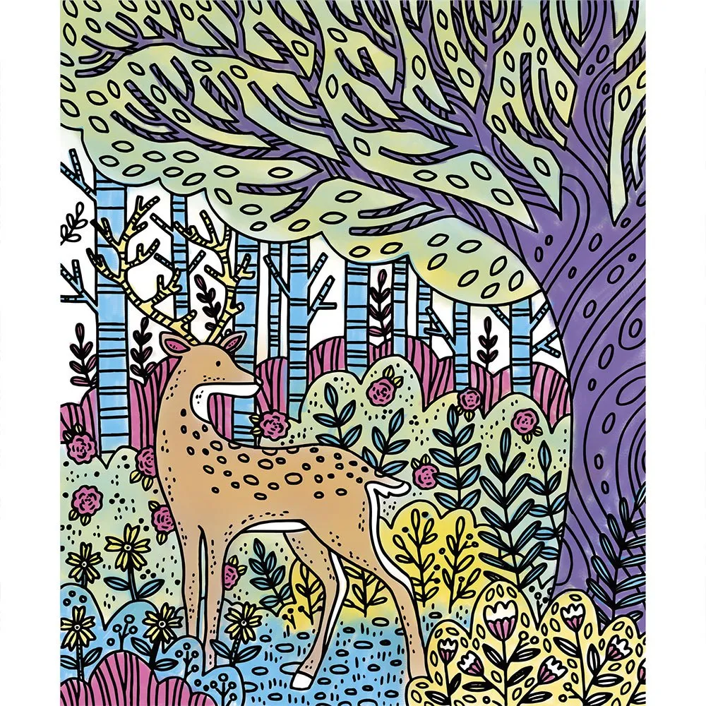 Janod Magic Forest Painting 17 Janod Magic Forest Painting - Image 17