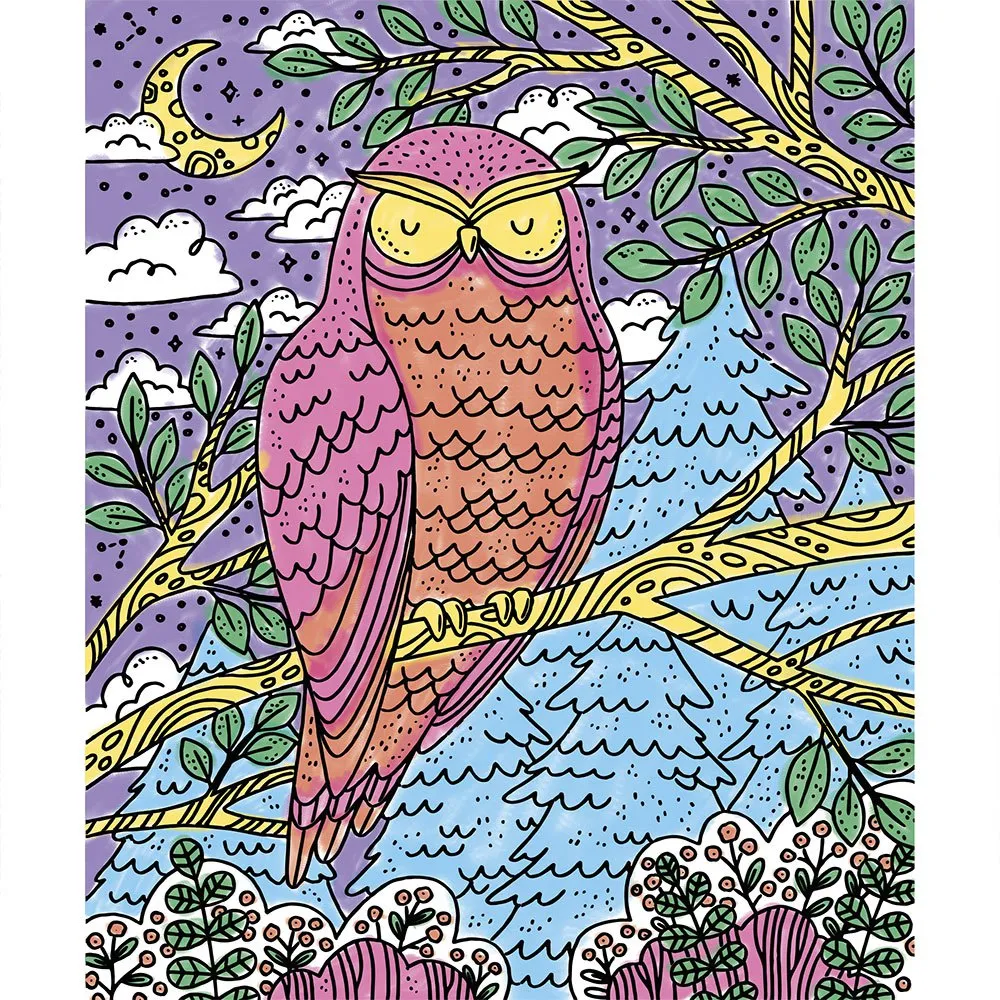 Janod Magic Forest Painting 7 Janod Magic Forest Painting - Image 7