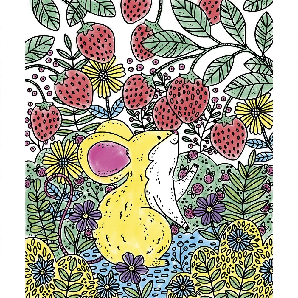 Janod Magic Forest Painting 9 Janod Magic Forest Painting - Image 9