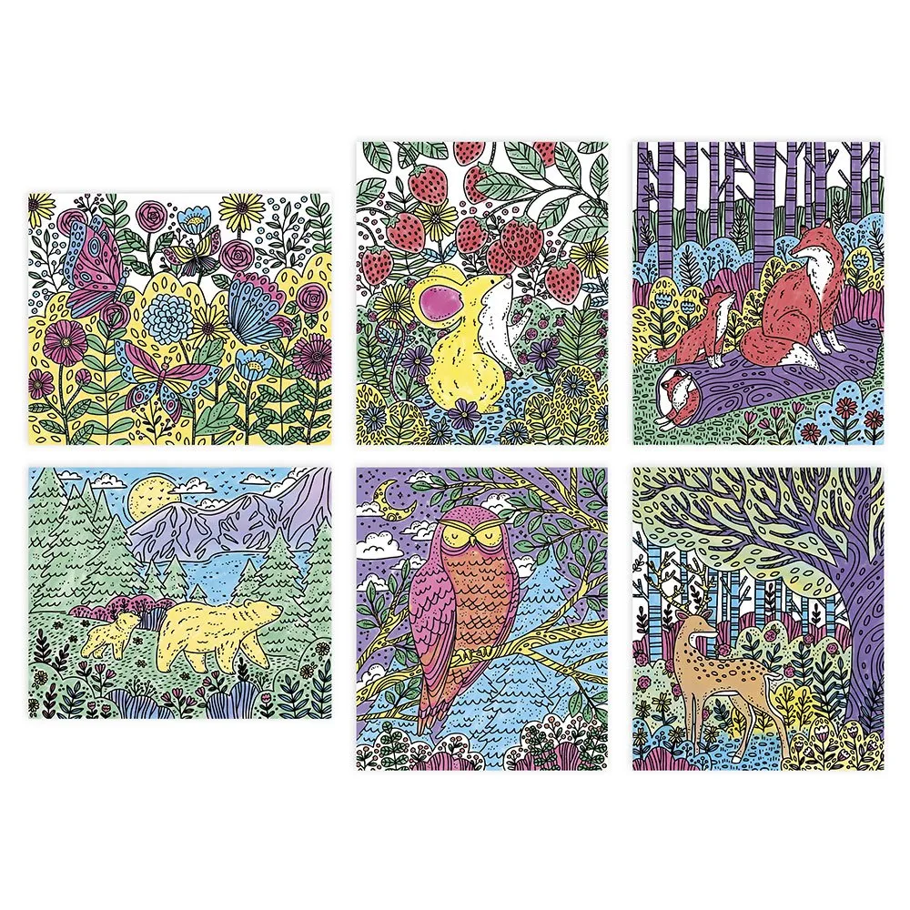 Janod Magic Forest Painting 1 Janod Magic Forest Painting