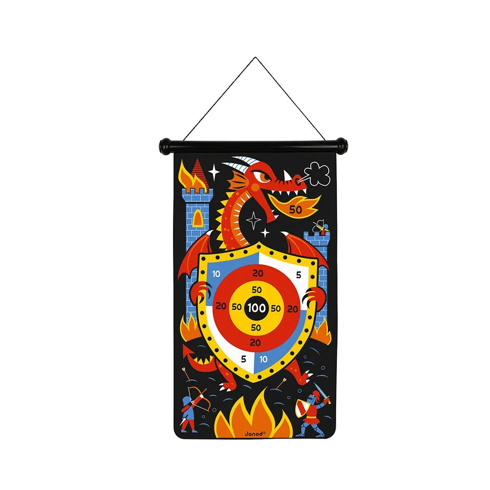 Janod Magnetic Dart Game Dragons 1 Janod Magnetic Dart Game Dragons