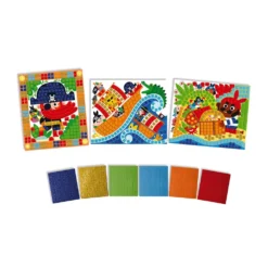 Janod Mosaics Pirates -Toys Shop janod mosaics pirates 13