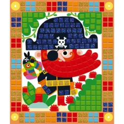 Janod Mosaics Pirates -Toys Shop janod mosaics pirates 3