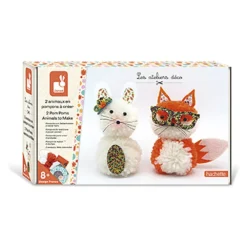 Janod Pompon 2 Small Animals -Toys Shop janod pompon 2 small animals 13