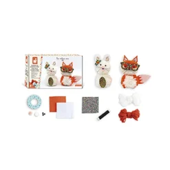 Janod Pompon 2 Small Animals -Toys Shop janod pompon 2 small animals 5