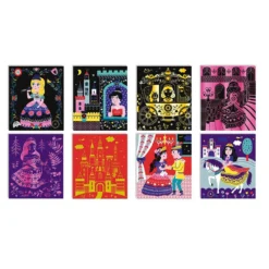 Janod Scratch Art Princesses
