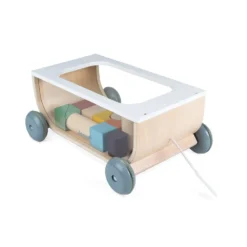 Janod Sweet Cocoon Cart With Blocks -Toys Shop janod sweet cocoon cart with blocks 4