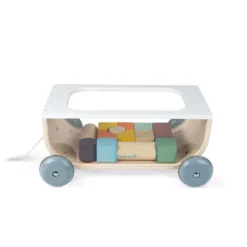 Janod Sweet Cocoon Cart With Blocks -Toys Shop janod sweet cocoon cart with blocks 5
