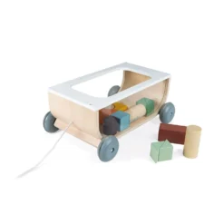 Janod Sweet Cocoon Cart With Blocks -Toys Shop janod sweet cocoon cart with blocks 7