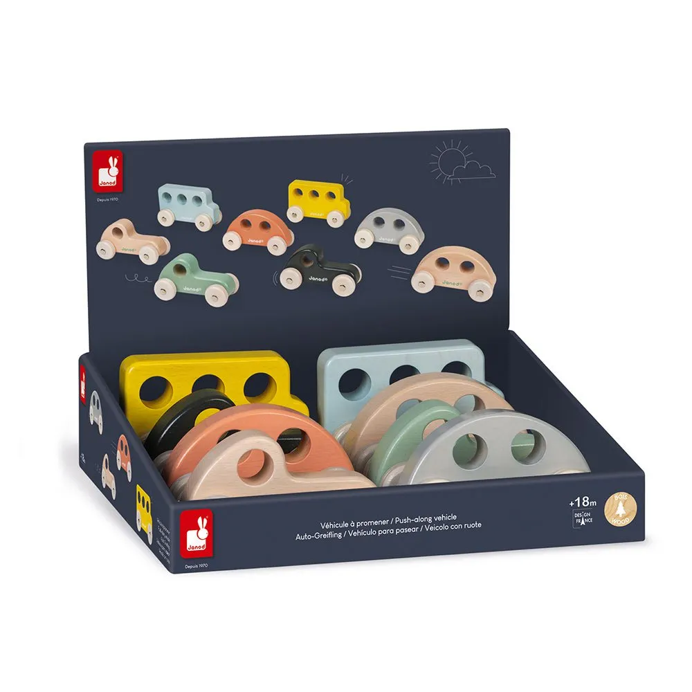 Janod Sweet Cocoon Push-Along Vehicle 2 Janod Sweet Cocoon Push-Along Vehicle - Image 2