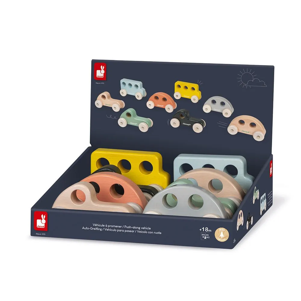 Janod Sweet Cocoon Push-Along Vehicle 1 Janod Sweet Cocoon Push-Along Vehicle