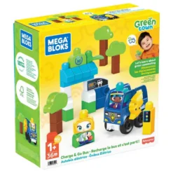Mattel Games Green Town Charge & Go Bus Building Set 11 Mattel Games Green Town Charge & Go Bus Building Set -Toys Shop mattel games green town charge go bus building set 5