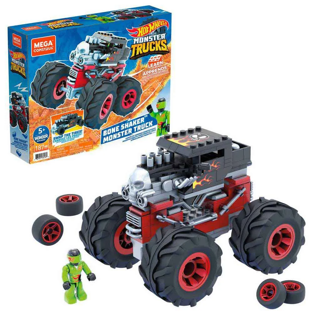 Mattel Games Monster Trucks Bone Shaker 2 Mattel Games Monster Trucks Bone Shaker - Image 2