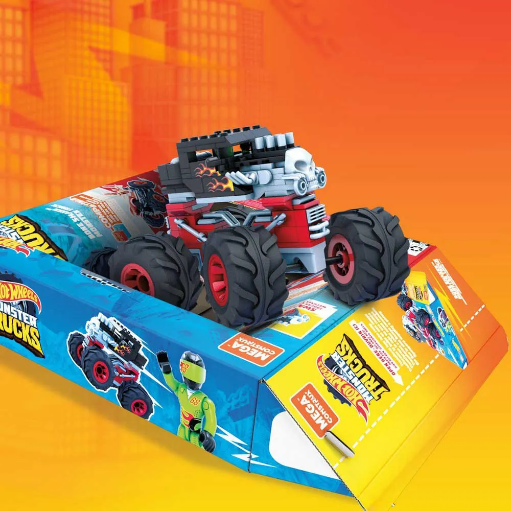 Mattel Games Monster Trucks Bone Shaker 7 Mattel Games Monster Trucks Bone Shaker - Image 7