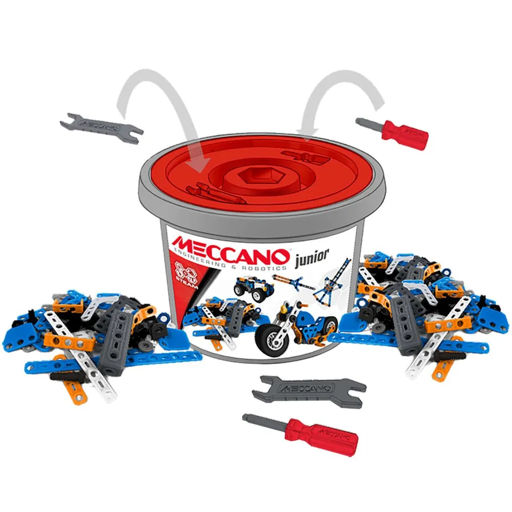 Meccano Junior Open Ended Bucket Construction Toy 2 Meccano Junior Open Ended Bucket Construction Toy - Image 2