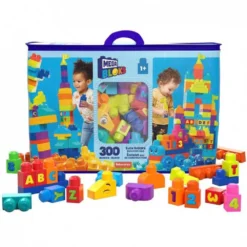 Mega Bloks Big Extra Bag 300 Blocks -Toys Shop mega bloks big extra bag 300 blocks 2