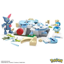 Mega Construx Pokémon Puplup And Sneasel Relax -Toys Shop mega construx pokemon puplup and sneasel relax 1