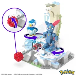 Mega Construx Pokémon Puplup And Sneasel Relax -Toys Shop mega construx pokemon puplup and sneasel relax 4