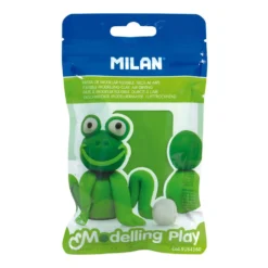 Milan Air Dry ModellinGr Play Clay 100 Gr Light Green