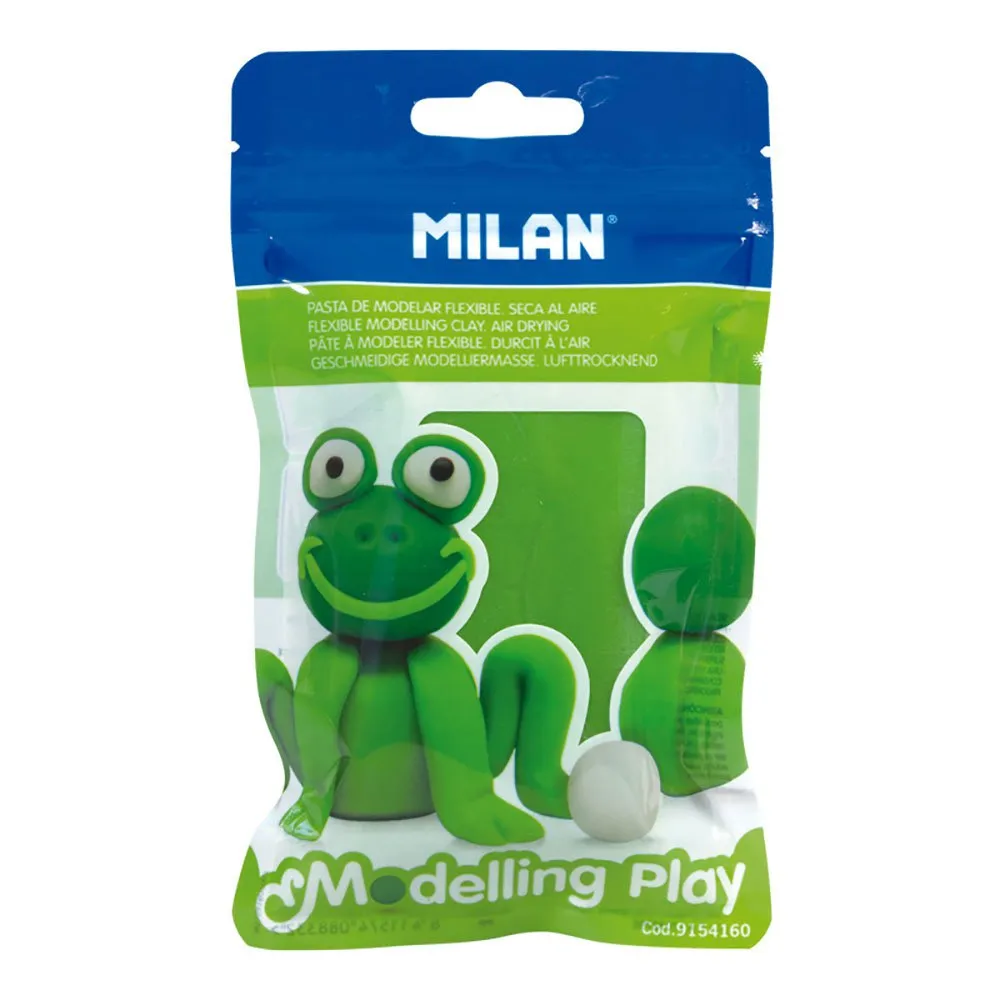 Milan Air Dry ModellinGr Play Clay 100 Gr Light Green 1 Milan Air Dry ModellinGr Play Clay 100 Gr Light Green
