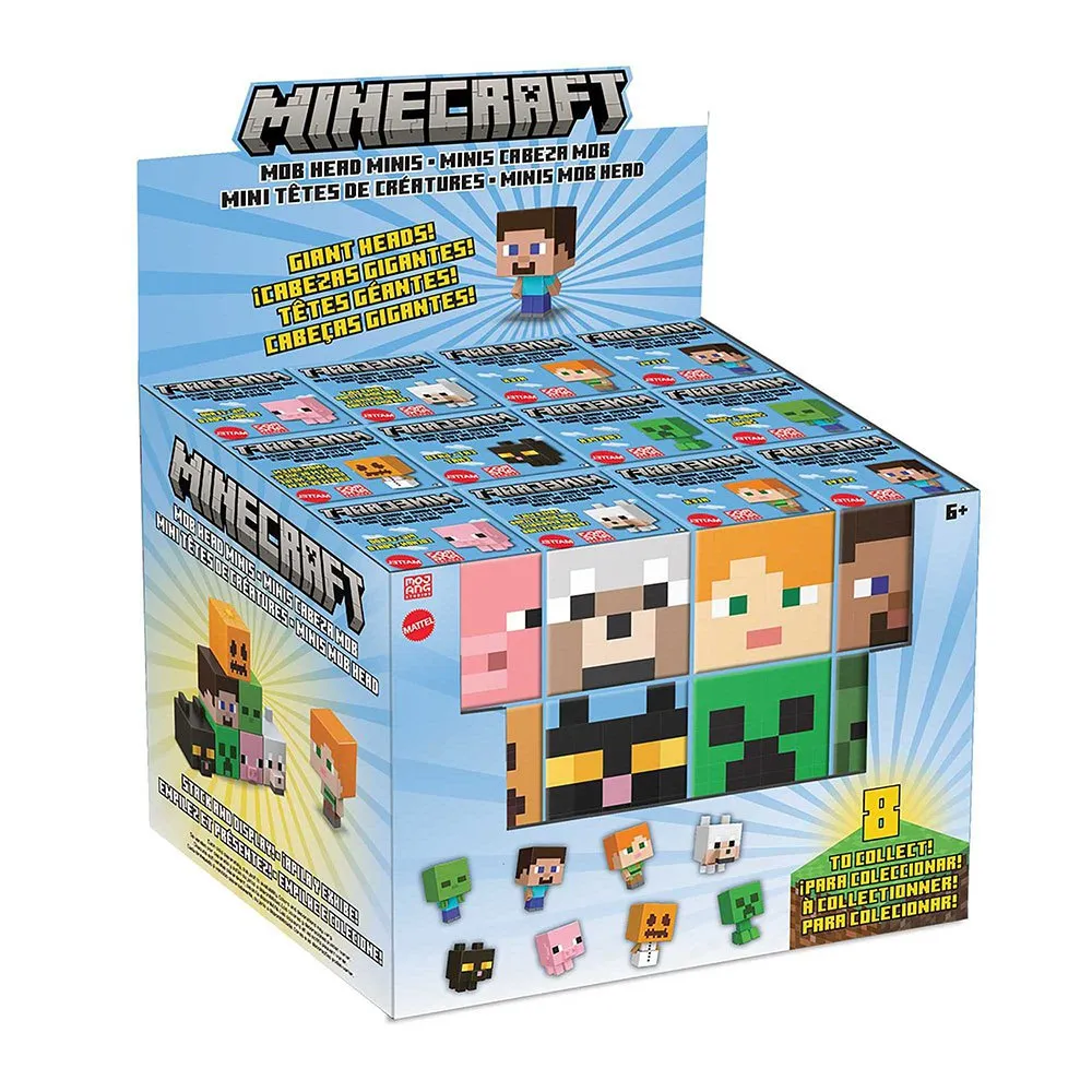 Minecraft Minis Cabeza Mob Sortida Figure 6 Minecraft Minis Cabeza Mob Sortida Figure - Image 6