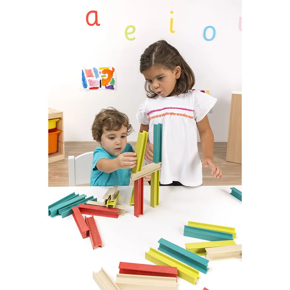 Miniland Eco Beams Building Set 9 Miniland Eco Beams Building Set - Image 9