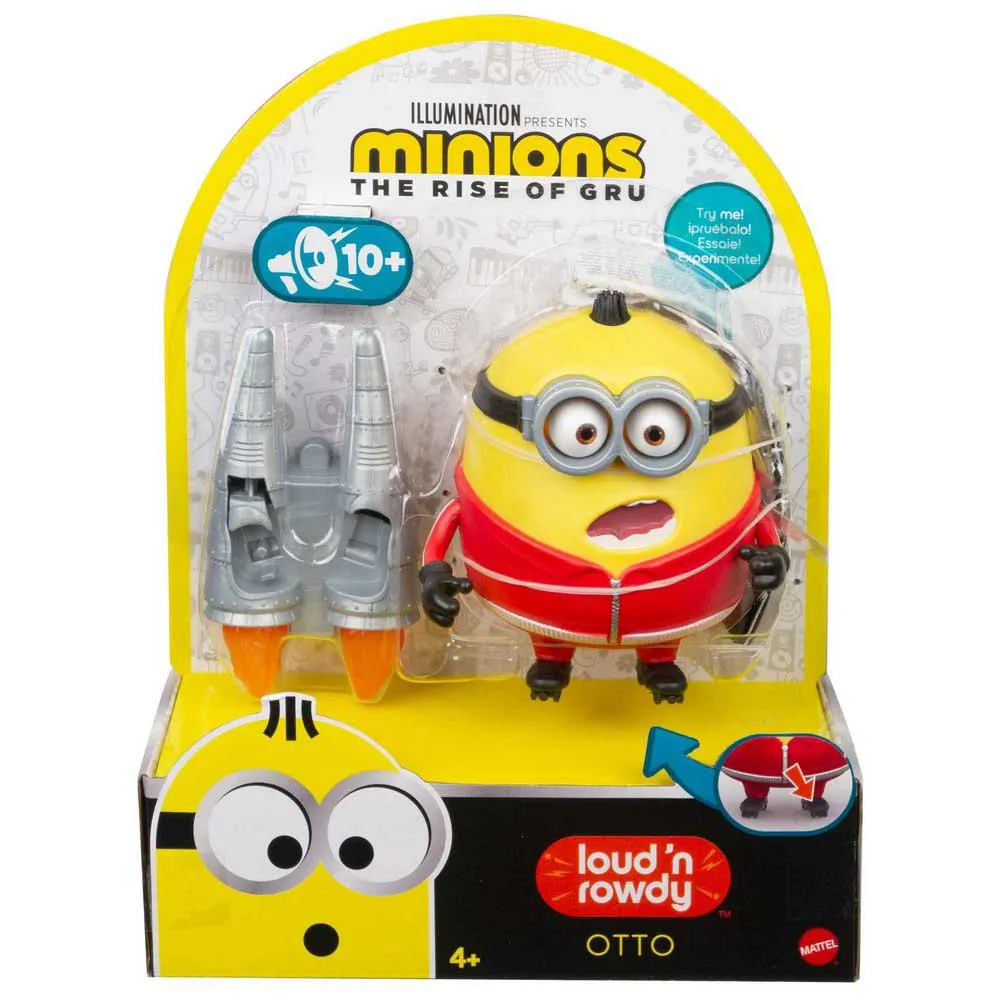 Minions Loud N Rowdy Otto Talking Action 1 Minions Loud N Rowdy Otto Talking Action