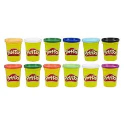 PLAY-DOH Cold Colors Plasticine Jar 12 Units